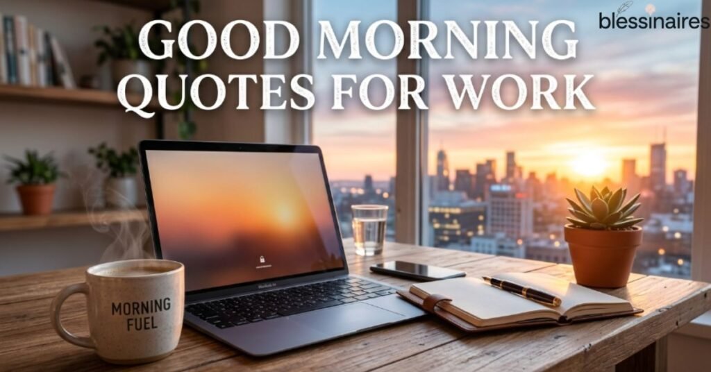 Good Morning Quotes for Work