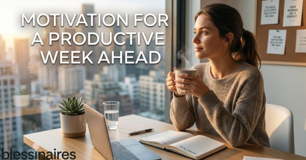 Motivation for a Productive Week Ahead