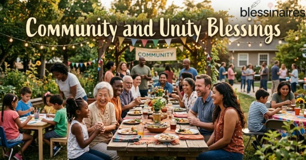 Community and Unity Blessings