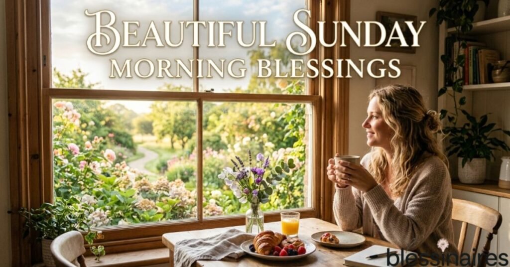 Beautiful Sunday Morning Blessings