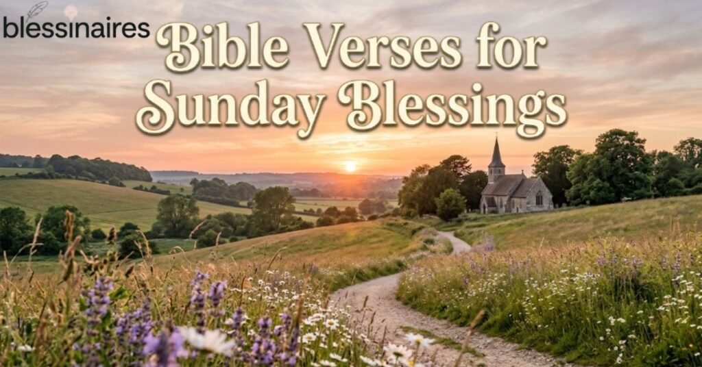 Bible Verses for Sunday Blessings