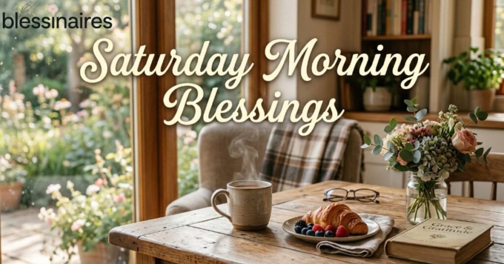 Saturday Morning Blessings