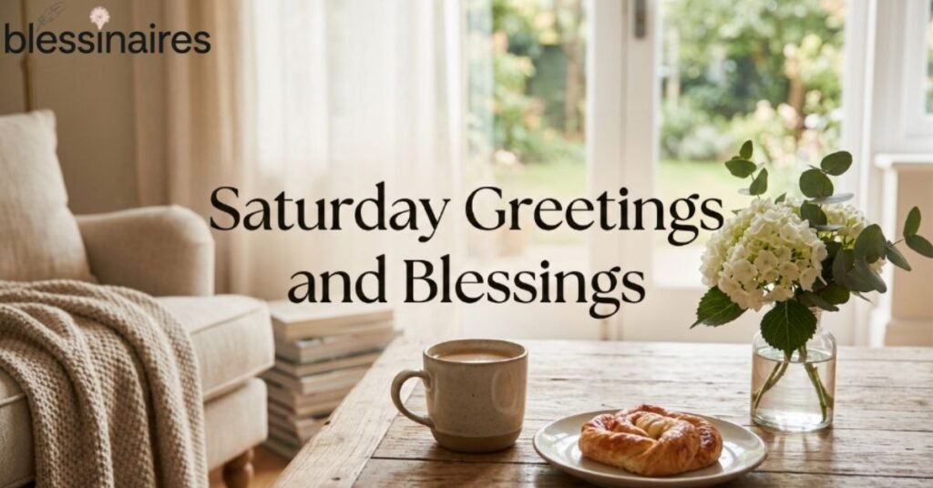 Saturday Greetings and Blessings