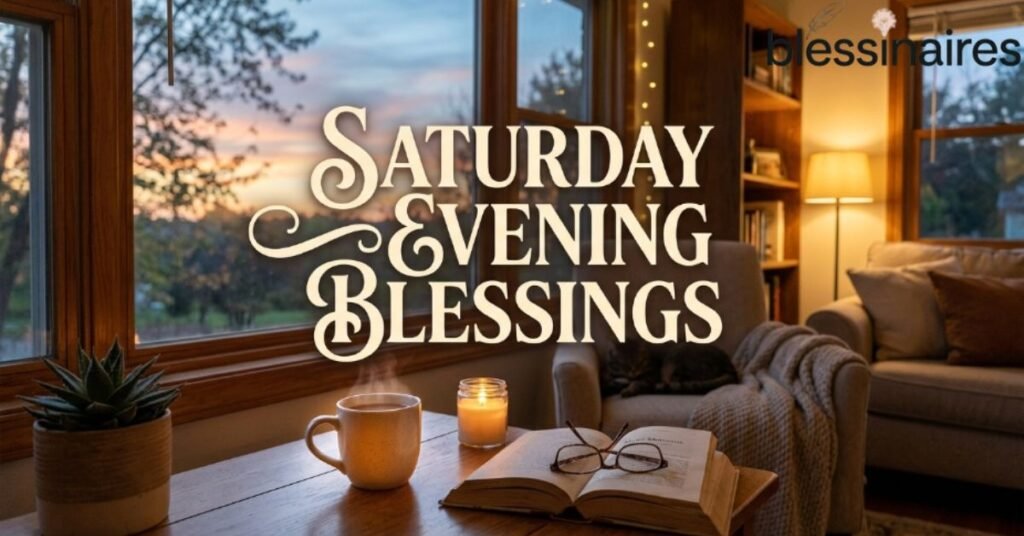 Saturday Evening Blessings