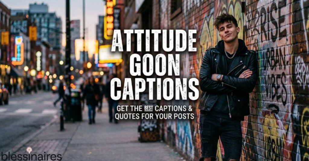 Attitude Goon Captions