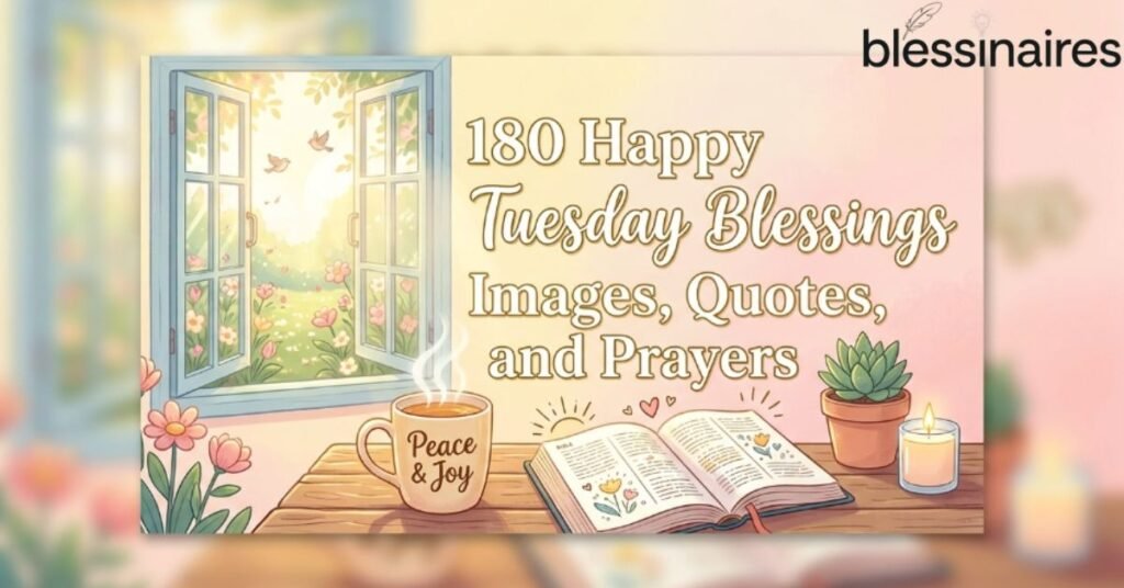 180 Happy Tuesday Blessings Images, Quotes, and Prayers