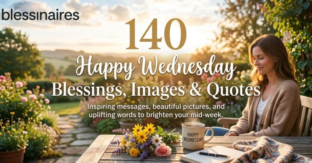 140 Happy Wednesday Blessings, Images and Quotes