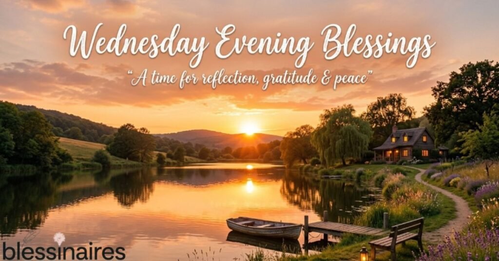 Wednesday Evening Blessings