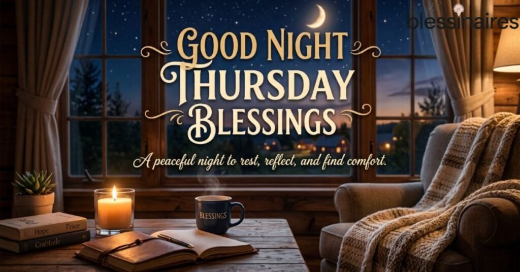 Good Night Thursday Blessings