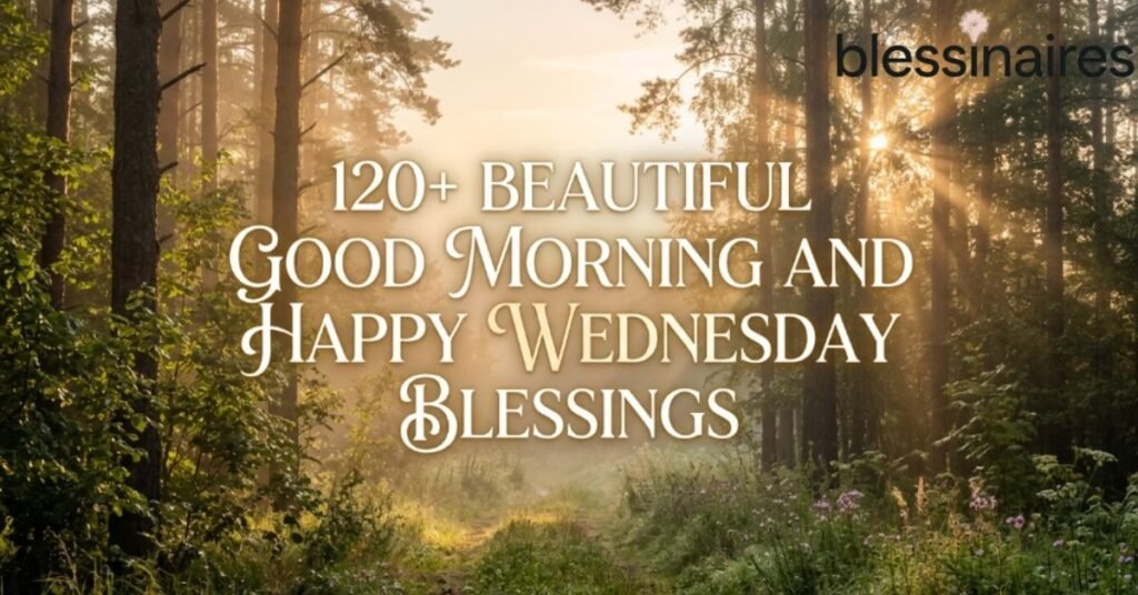 120+ Beautiful Good Morning and Happy Wednesday Blessings