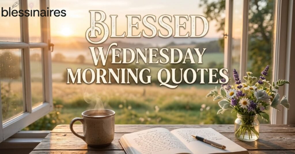 Blessed Wednesday Morning Quotes