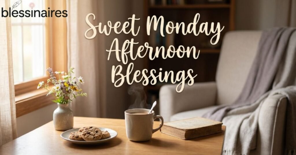 Sweet Monday Afternoon Blessings