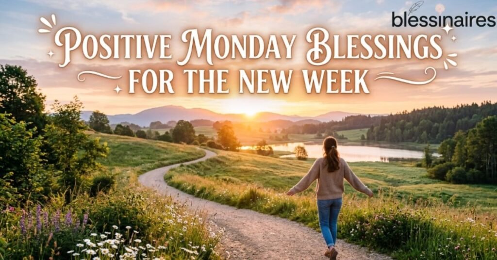 Positive Monday Blessings for the New Week