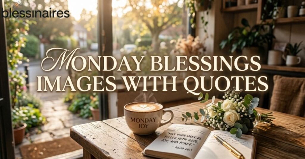 Monday Blessings Images with Quotes
