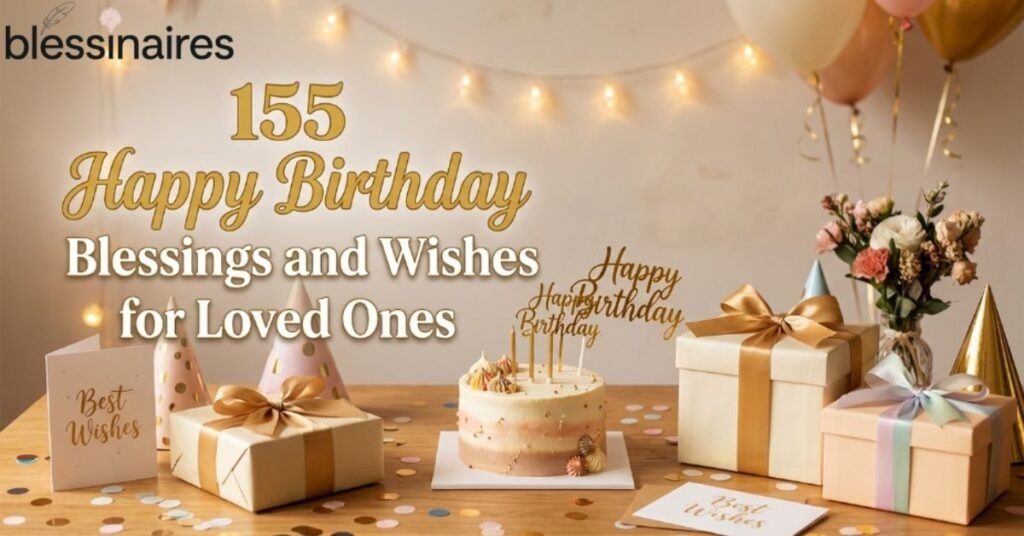 155 Happy Birthday Blessings and Wishes for Loved Ones