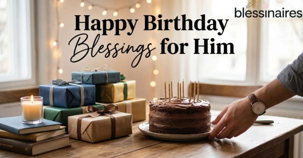 Happy Birthday Blessings for Him