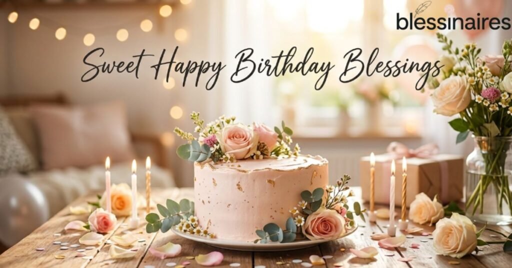 Sweet Happy Birthday Blessings