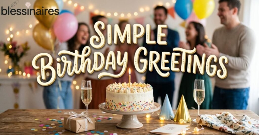 Simple Birthday Greetings