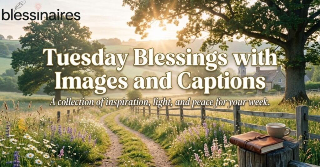 Tuesday Blessings with Images and Captions