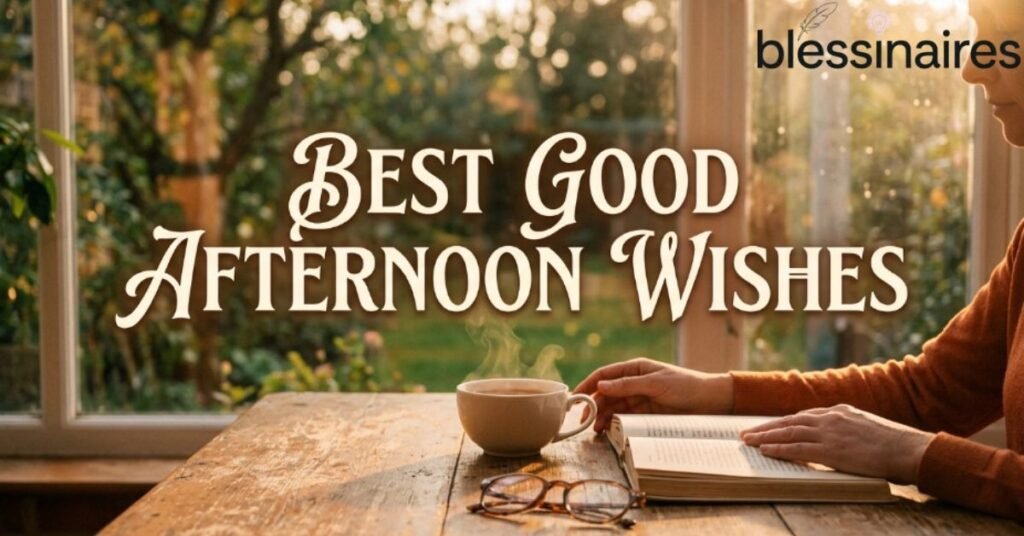 Best Good Afternoon Wishes