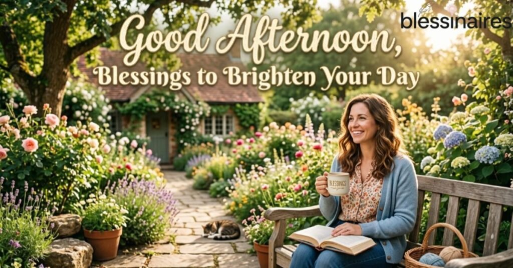 Good Afternoon, Blessings to Brighten Your Day