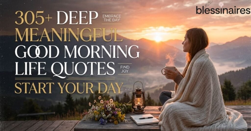 305+ Deep Meaningful Good Morning Life Quotes Start Your Day