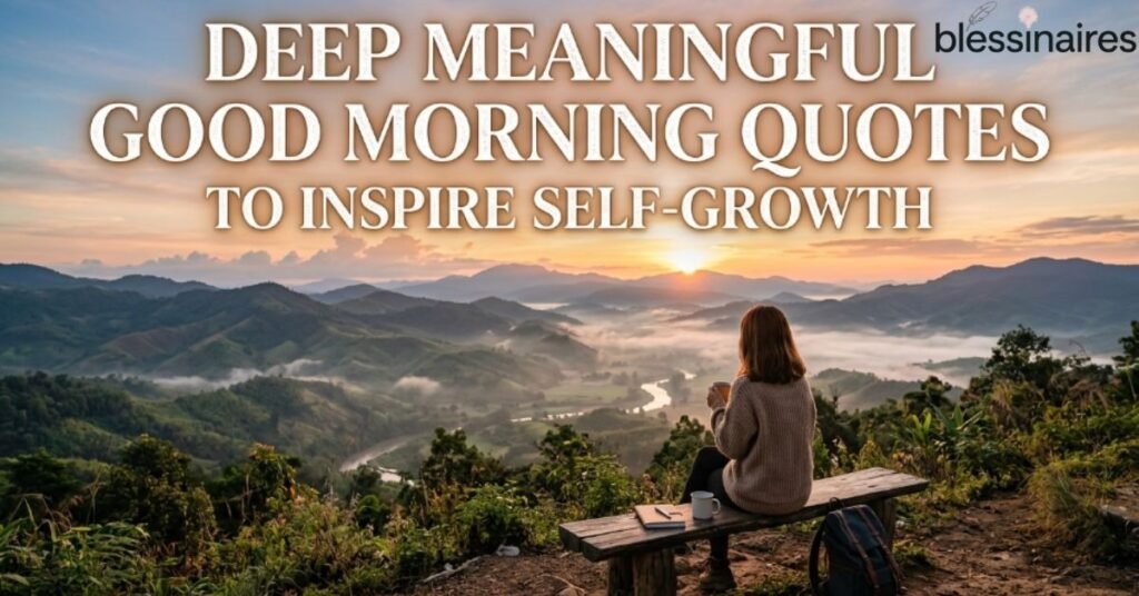 Deep Meaningful Good Morning Quotes to Inspire Self-Growth