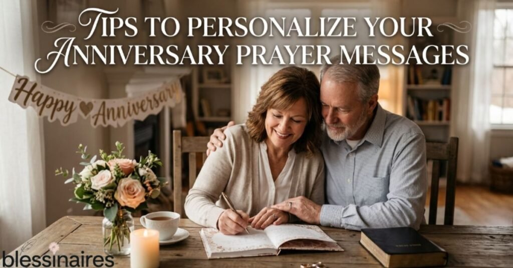 Tips to Personalize Your Anniversary Prayer Messages