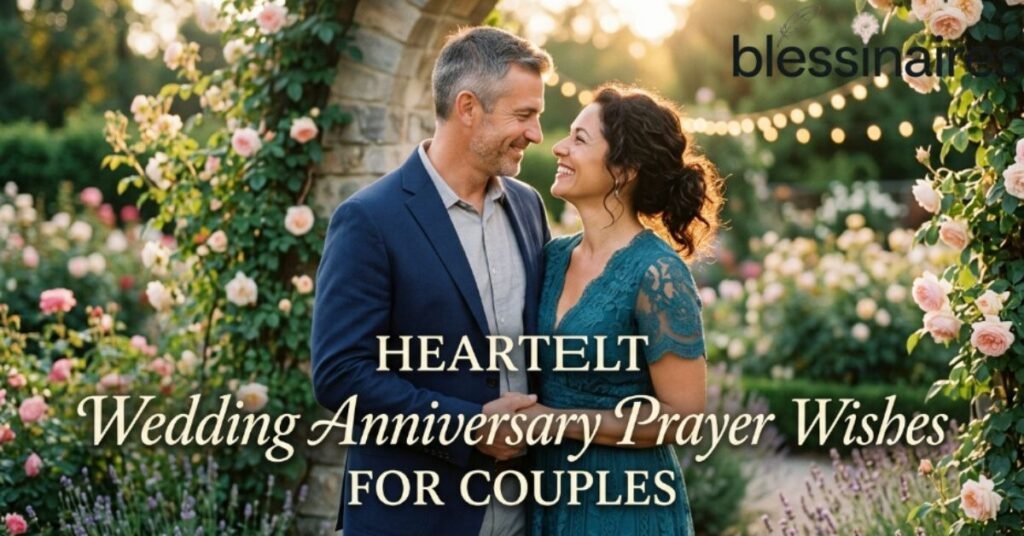 Heartfelt Wedding Anniversary Prayer Wishes for Couples