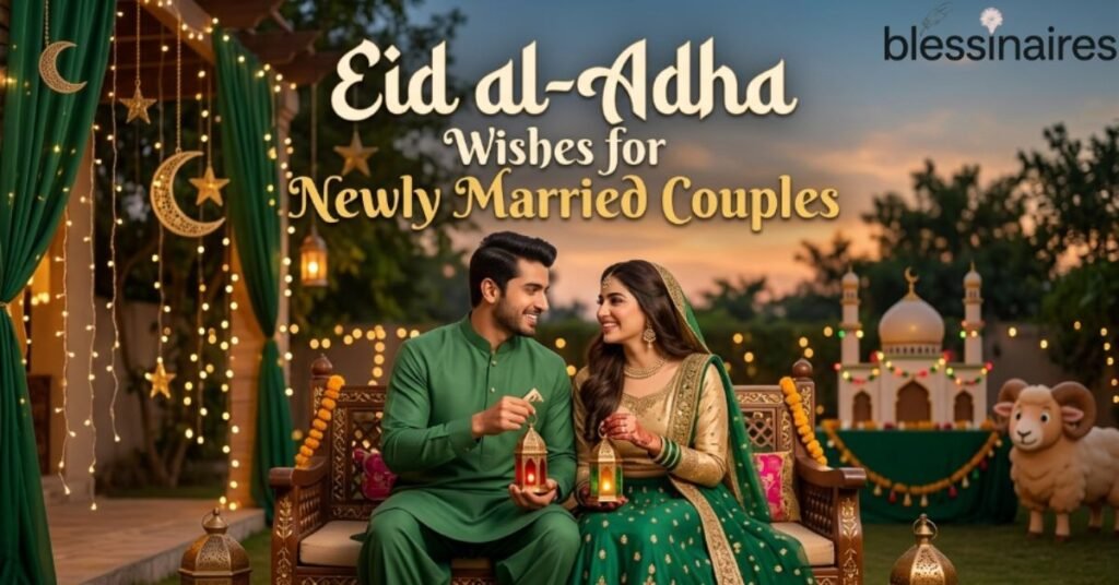 Eid al-Adha Wishes for Newly Married Couples