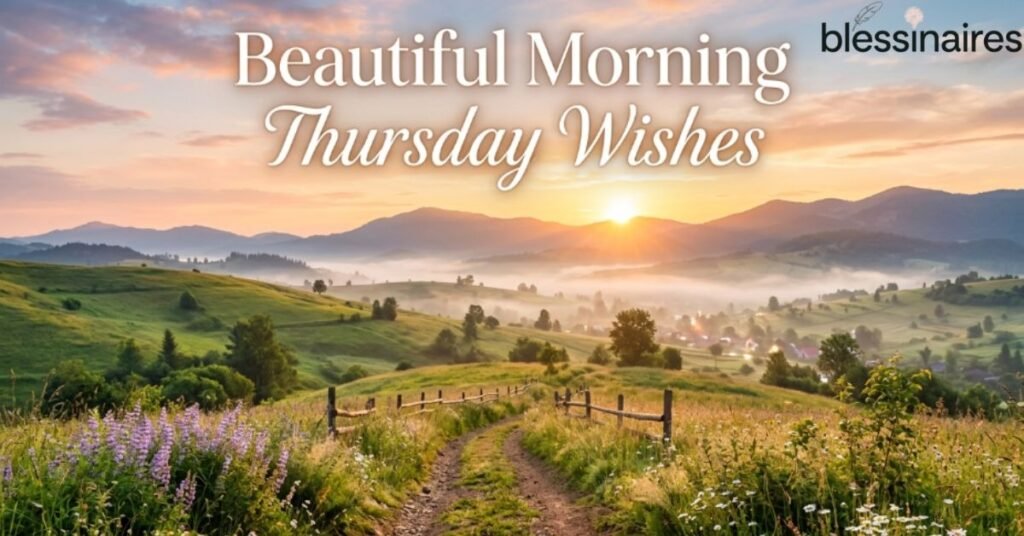 Beautiful Morning Thursday Wishes