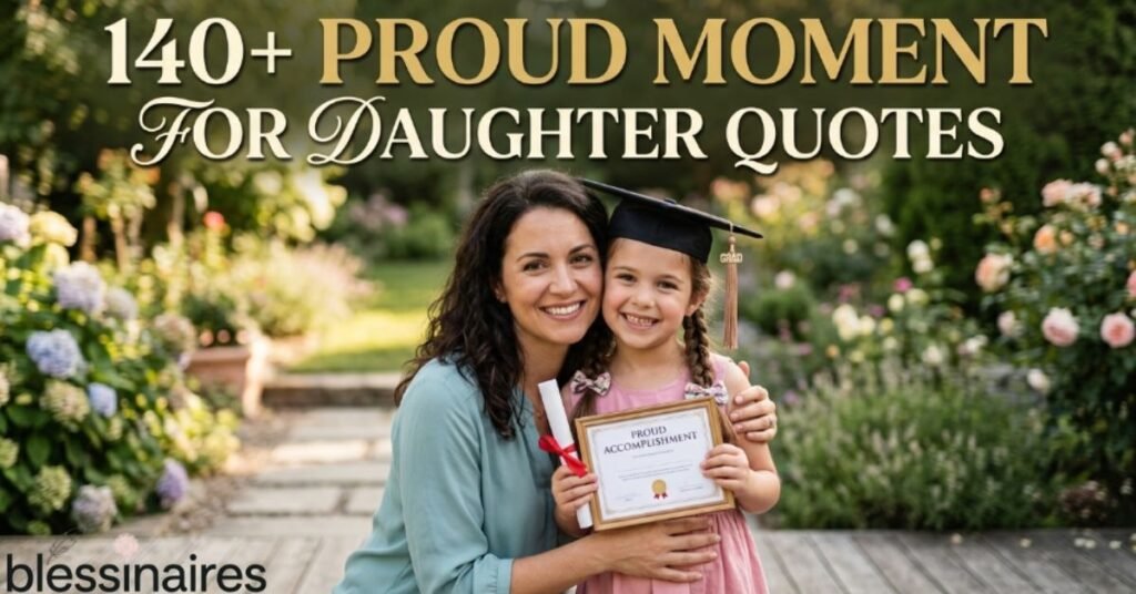 140+ Proud Moment for Daughter Quotes