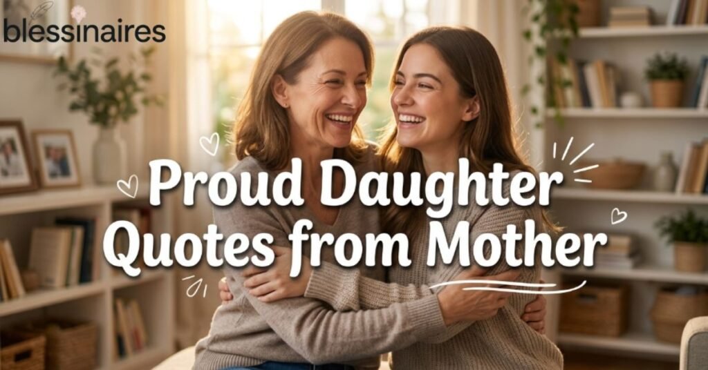 Proud Daughter Quotes from Mother