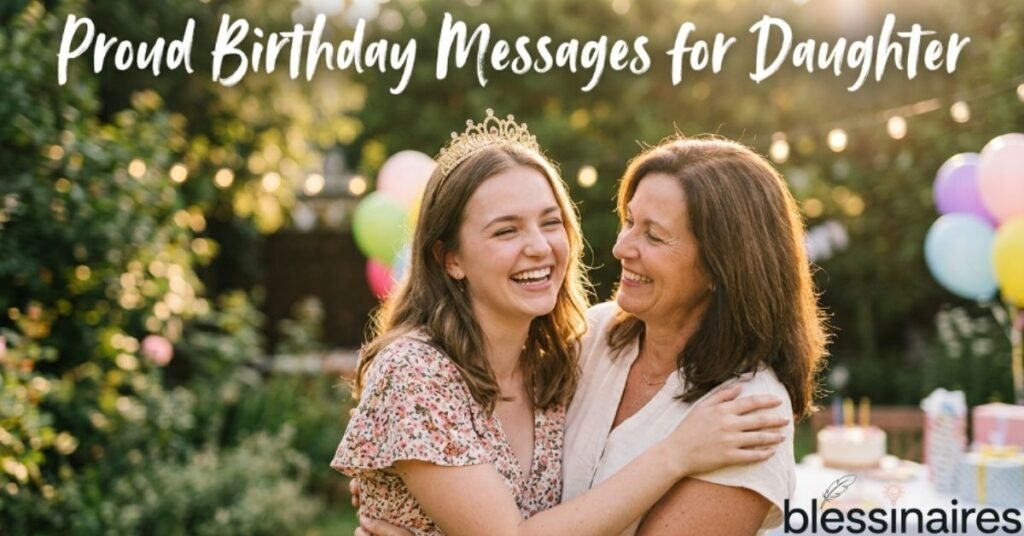 Proud Birthday Messages for Daughter