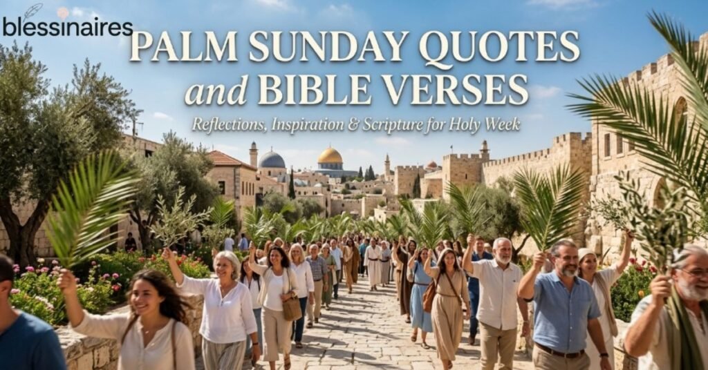 Palm Sunday Quotes and Bible Verses