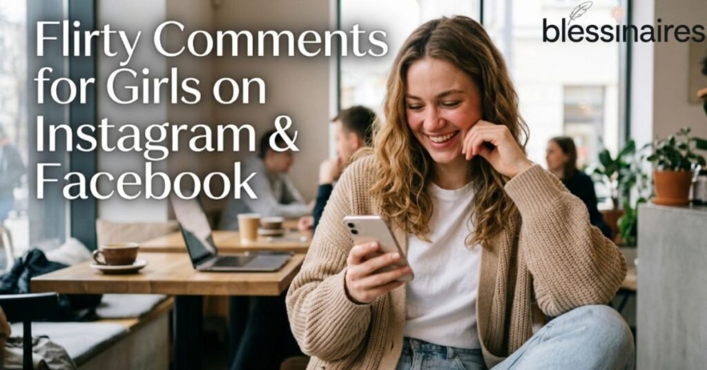 Flirty Comments for Girls on Instagram & Facebook
