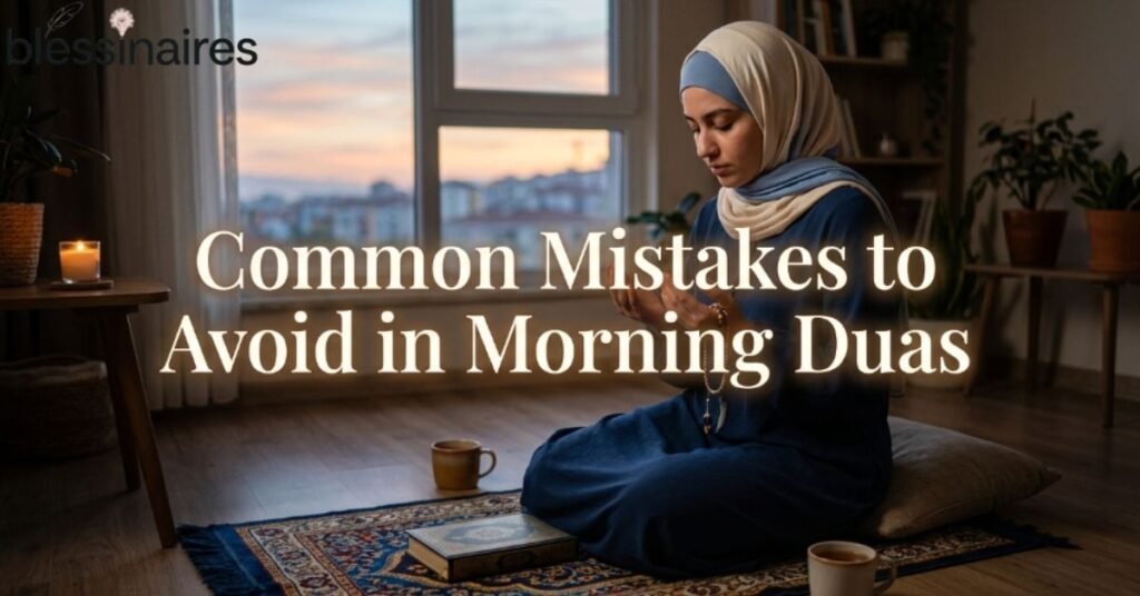 Common Mistakes to Avoid in Morning Duas