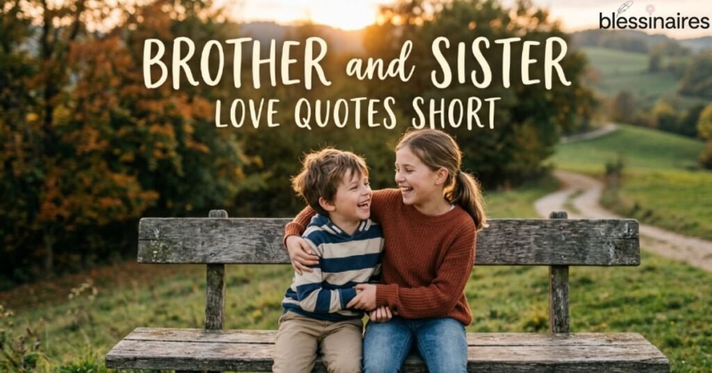 Brother and Sister Love Quotes Short