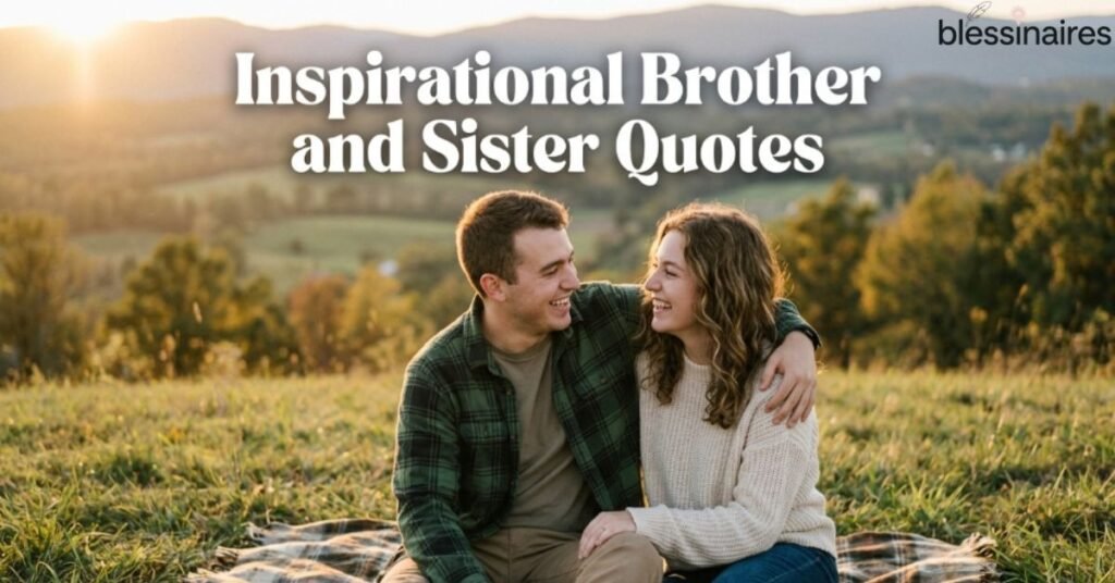 Inspirational Brother and Sister Quotes