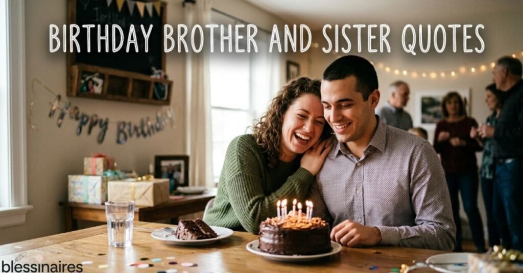 Birthday Brother and Sister Quotes