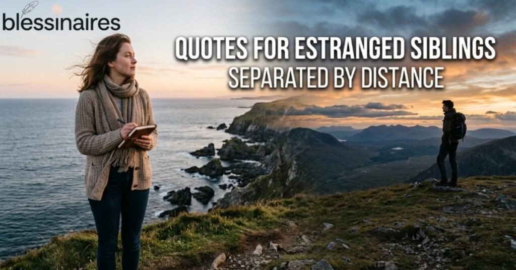 Quotes for Estranged Siblings Separated by Distance