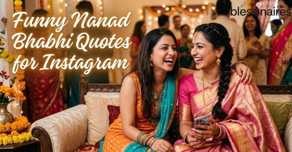 Funny Nanad Bhabhi Quotes for Instagram