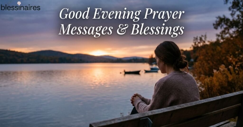 Good Evening Prayer Messages & Blessings