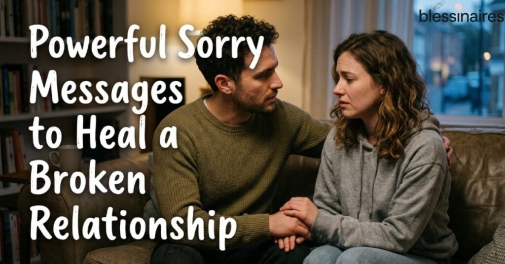 Powerful Sorry Messages to Heal a Broken Relationship