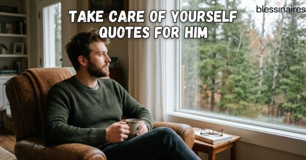 Take Care of Yourself Quotes for Him