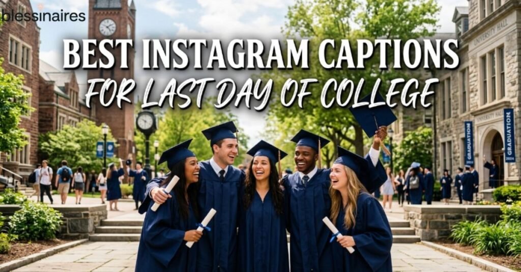 Best Instagram Captions for Last Day of College