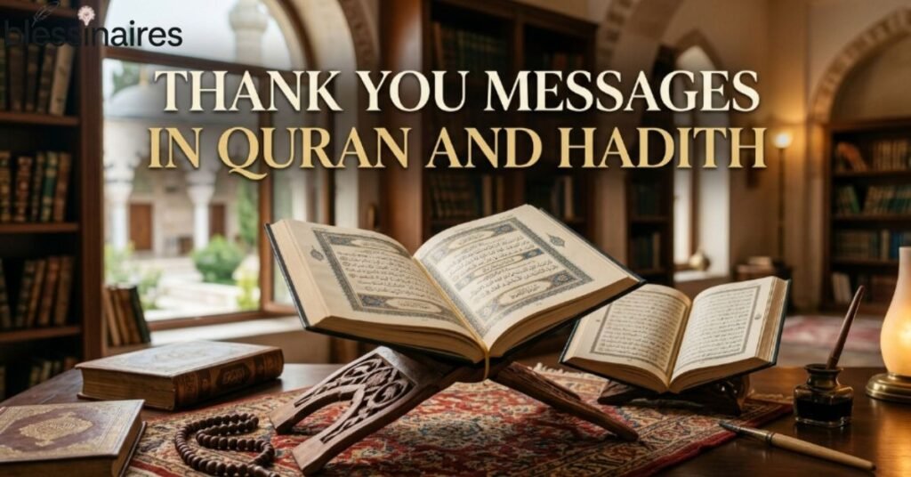 Thank You Messages in Quran and Hadith