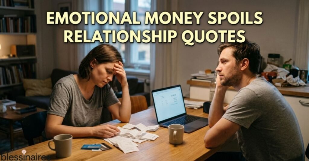 Emotional Money Spoils Relationship Quotes